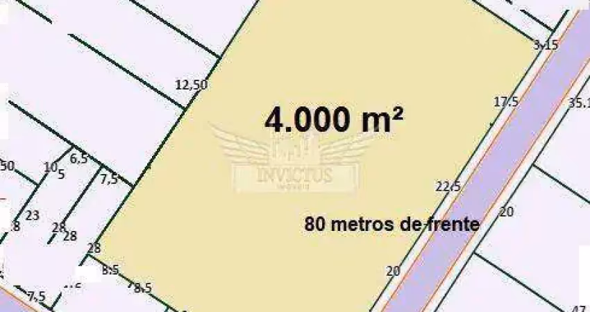 Terreno plano comercial/industrial, 4.000m² - vila homero thon, santo andré/sp.
