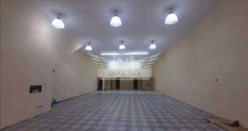 Salão Comercial com Mezanino para Locação, 350m² - Bairro Vila Linda, Santo André/SP.