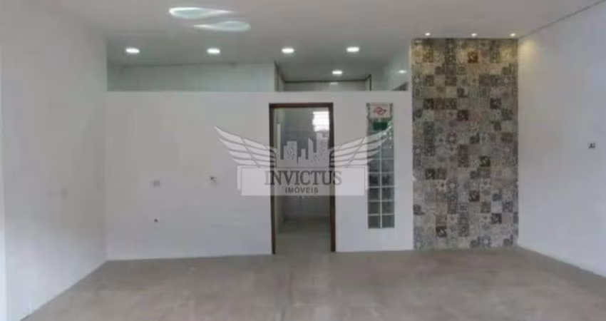 Salão Comercial para Alugar, 51m² - Vila Curuçá em Santo André/SP.