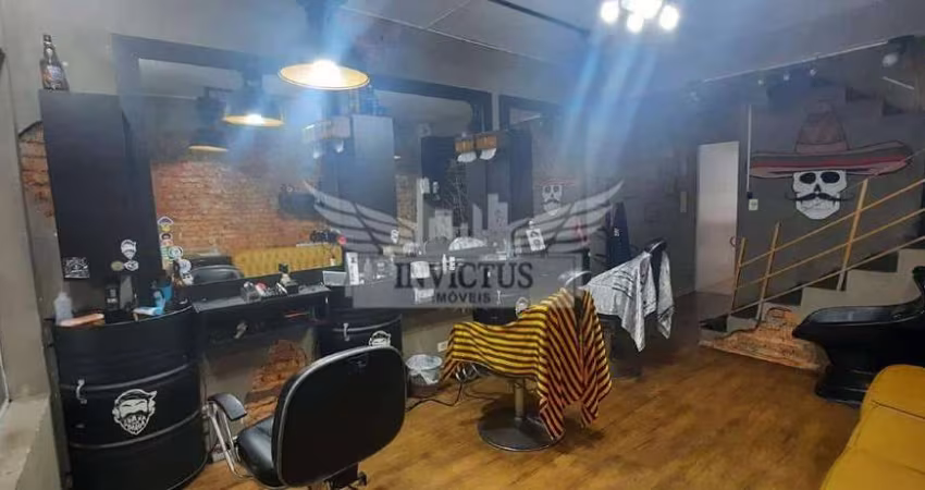Barbearia Mobiliada para Alugar, 100m² - Vila Gilda em Santo André/SP.