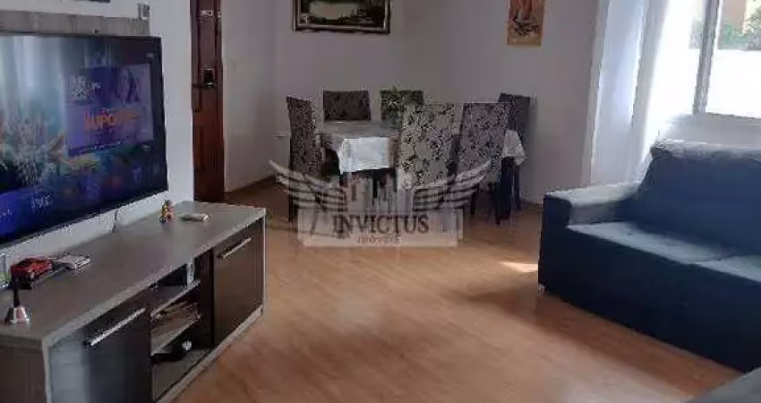 Apartamento com 3 dormitórios no edifício residencial village para comprar, 108m²- campestre, santo andré/sp.
