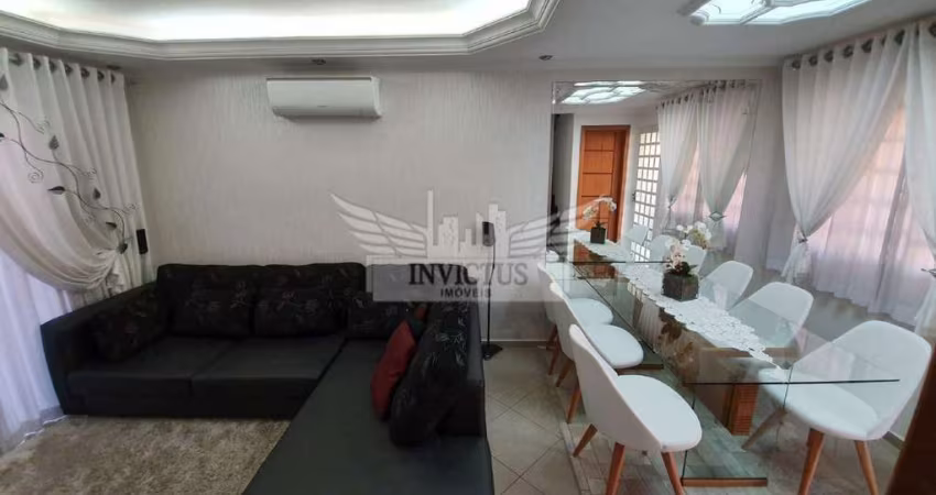 Sobrado em Condomínio Fechado com 3 Dormitórios no Condomínio Residencial Bouganville à Venda, 130m² - Vila Metalúrgica, Santo André/SP.