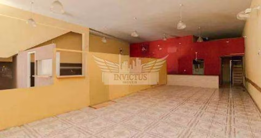 Salão Comercial para Alugar, 253m² - Parque das Nações, Santo André/SP.