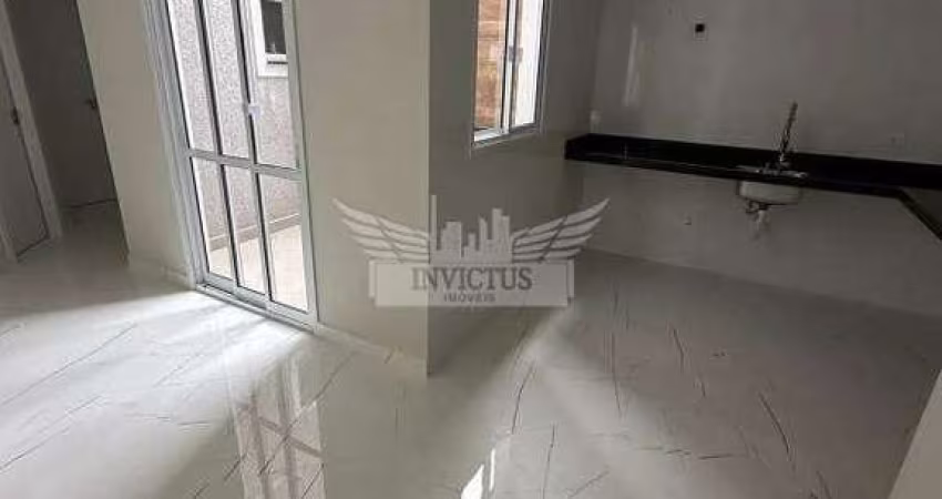 Apartamento Novo sem Condomínio com 2 Dormitórios à Venda, 58m² - Vila Linda, Santo André/SP.