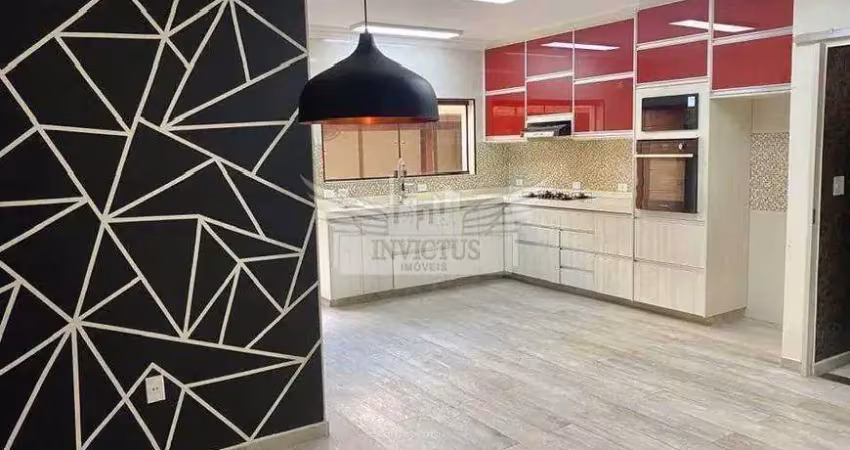 Sobrado com 3 quartos para comprar, 254m² - jardim santo antônio, santo andré/sp.