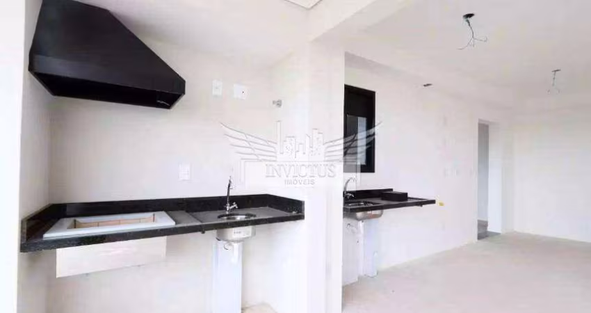 Apartamento Novo com 3 Quartos para Comprar, 125m² - Vila Assunção, Santo André/SP.