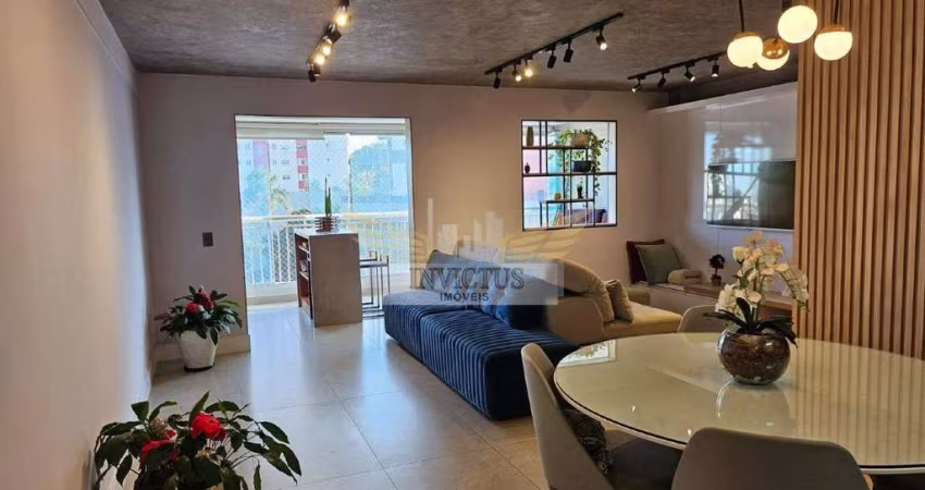 Apartamento com 3 Quartos para Comprar, 115m² - Vila Valparaíso, Santo André/SP.