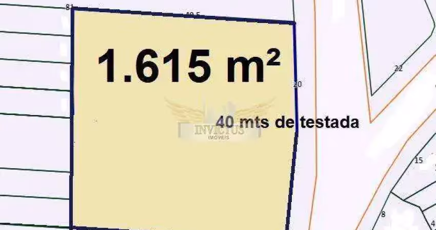 Terreno residencial para comprar, 1.615m² - campestre, santo andré/sp.