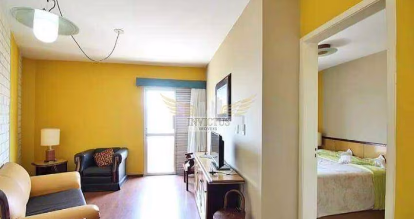 Flat Mobiliado no Edifício Park Plaza para Comprar, 40m² - Centro de São Bernardo do Campo/SP.