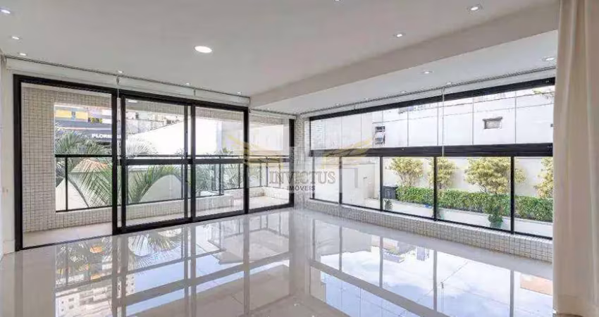 Apartamento com 3 suítes no condomínio brecheret para comprar, 140m² - bairro jardim, santo andré/sp.