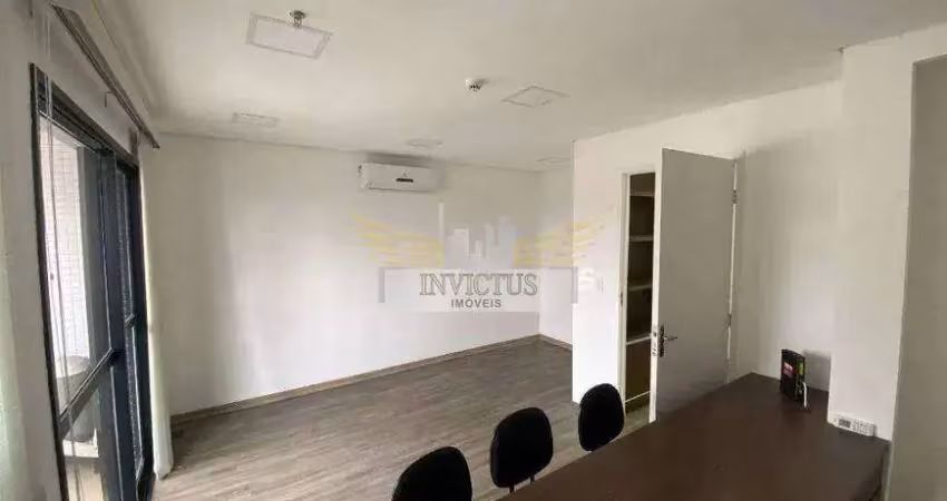 Sala comercial no edifício new london para comprar, 36m² - bairro jardim, santo andré/sp.