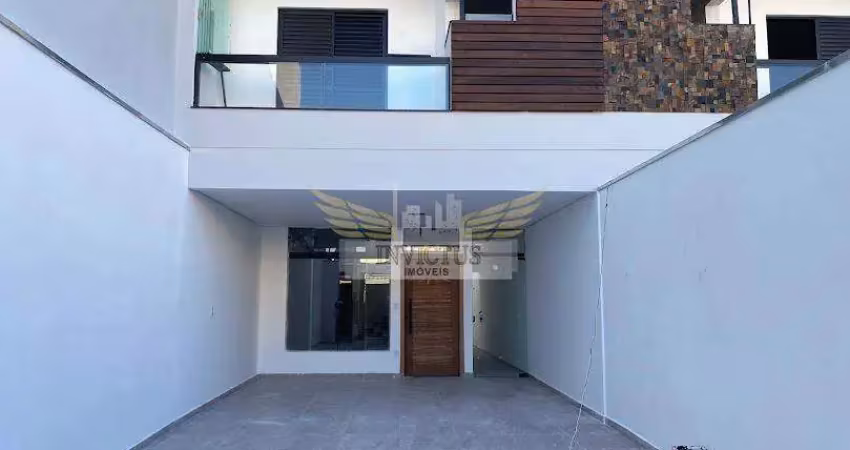 Sobrado com 4 Suítes para Comprar, 235m² - Bairro Paraíso, Santo André/SP.