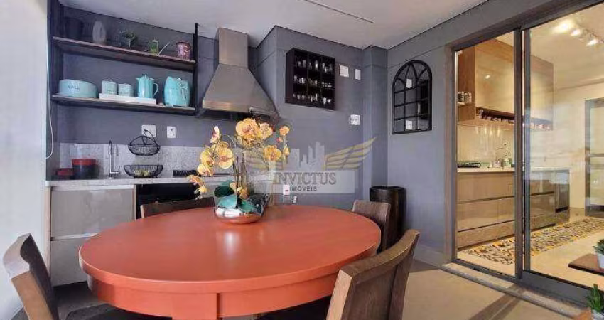 Apartamento com 4 Quartos no Condomínio Palmer 683 para Comprar, 153m² - Bairro Jardim, Santo André/SP.