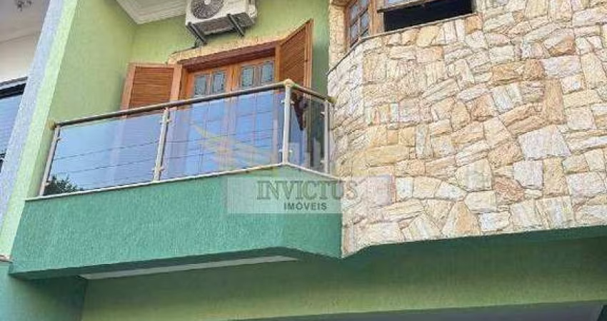 Sobrado com 3 Suítes para Comprar, 195m² - Vila Camilópolis, Santo André/SP.