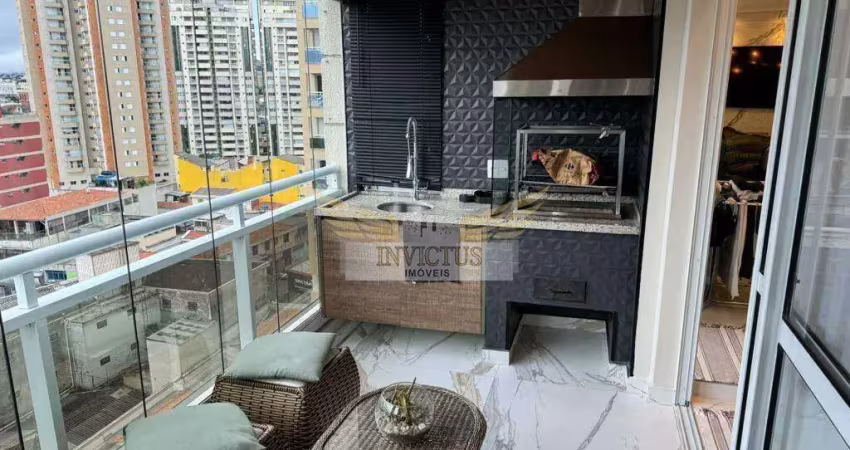 Apartamento com 3 quartos no residencial paris para comprar, 114m² - centro, santo andré/sp.