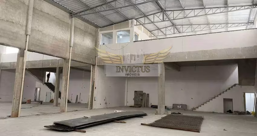 Galpão comercial/industrial para alugar, 1.200m² - utinga, santo andré/sp.