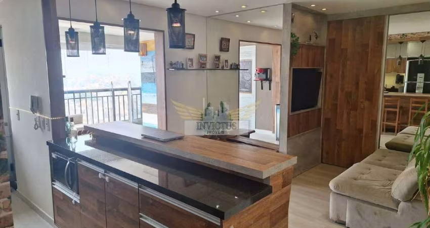 Apartamento com 2 Quartos no Condomínio Pátio Boulevard para Comprar, 64m² - Vila Curuçá, Santo André/SP.