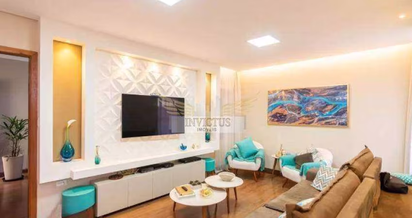 Sobrado com 5 Quartos para Comprar, 233m² - Bairro Vila Apiai, Santo André/SP.