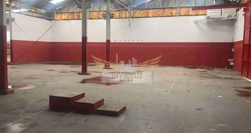 Galpão Comercial para Alugar, 1.375m² - Paraiso Santo André /SP.