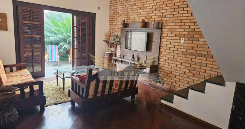 Sobrado com 3 Quartos para Comprar, 157m² - Vila Bastos, Santo André/SP.
