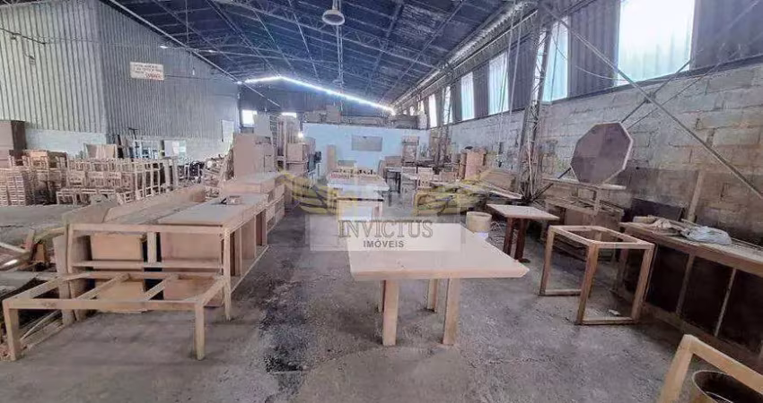Galpão industrial para alugar, 2.200m² - baeta neves, são bernardo do campo/sp.