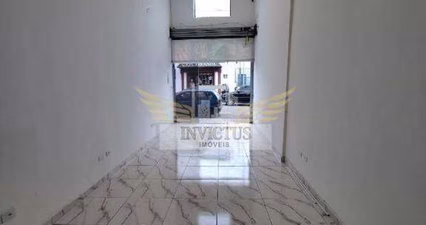 Salão Comercial para Alugar, 40m² - Centro de Santo André/SP.