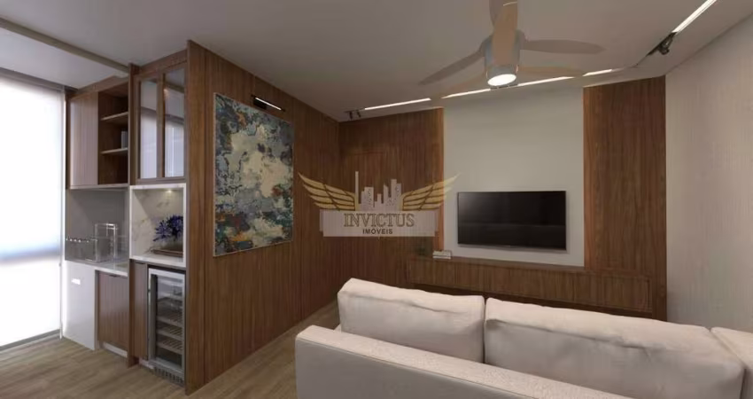 Apartamento com 2 Quartos no Residencial Maluhia para Comprar, 59m² - Utinga, Santo André/SP.