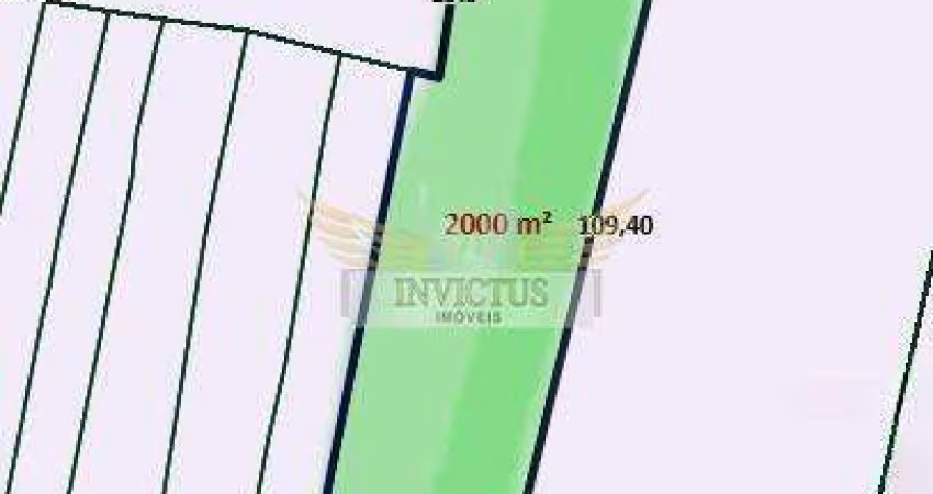 Terreno Plano com 20 metros de Frente para Alugar, 2.000m² - Vila Eldízia, Santo André/SP.