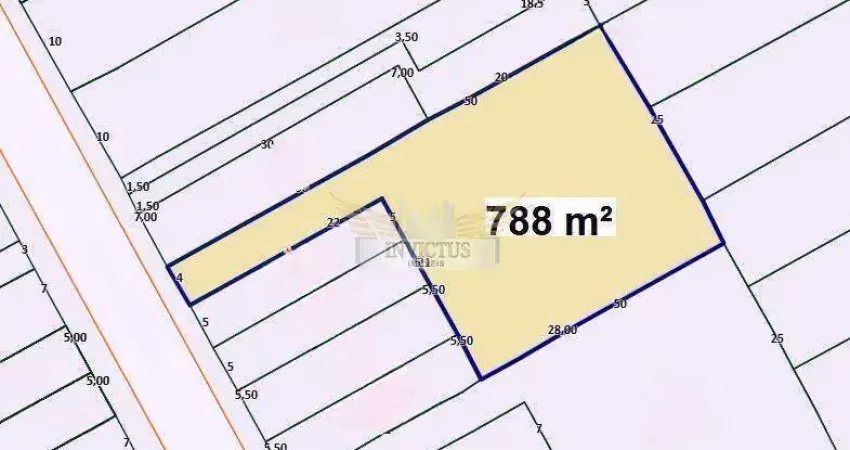 Terreno residencial/comercial para comprar, 788m² - bairro santa maria, santo andré/sp.