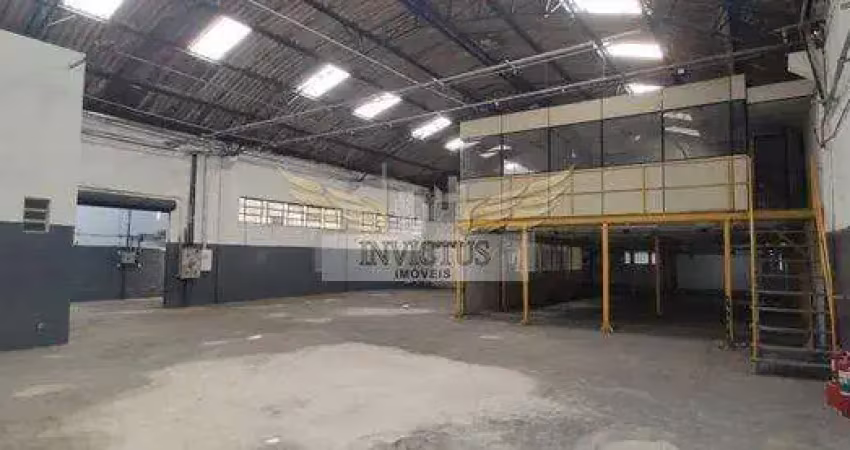 Galpão comercial/industrial para alugar, 945m² - condomínio maracanã, santo andré/sp.