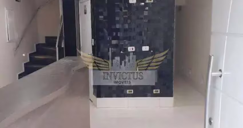 Sobrado Comercial com 7 Salas para Alugar, 140m² - Campestre, Santo André/SP.