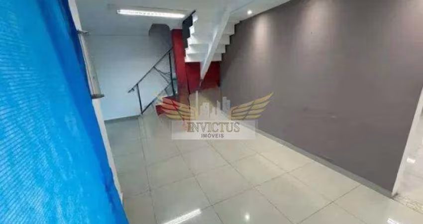 Sobrado Comercial com 7 Salas para Alugar, 120m² - Bairro Jardim, Santo André/SP.