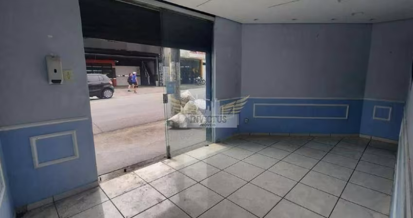 Salão Comercial para Alugar, 45m² - Vila Alzira, Santo André/SP.
