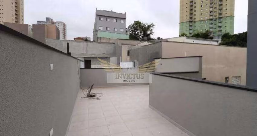 Cobertura sem Condomínio com 2 Quartos para Alugar, 90m² - Vila Príncipe de Gales, Santo André/SP.