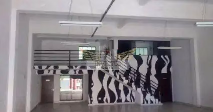 Salão comercial para alugar, 300m² - bairro valparaiso, santo andré/sp.