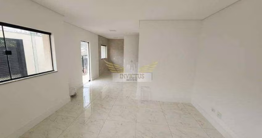 Sobrado com 3 Quartos para Comprar, 98m² - Campestre, Santo André/SP.