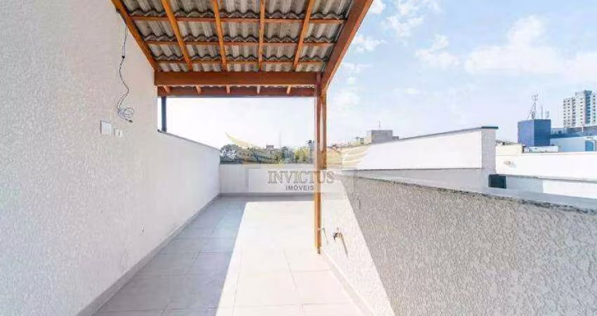 Cobertura sem Condomínio com 2 Quartos para Comprar, 92m² - Vila Humaíta, Santo André/SP.