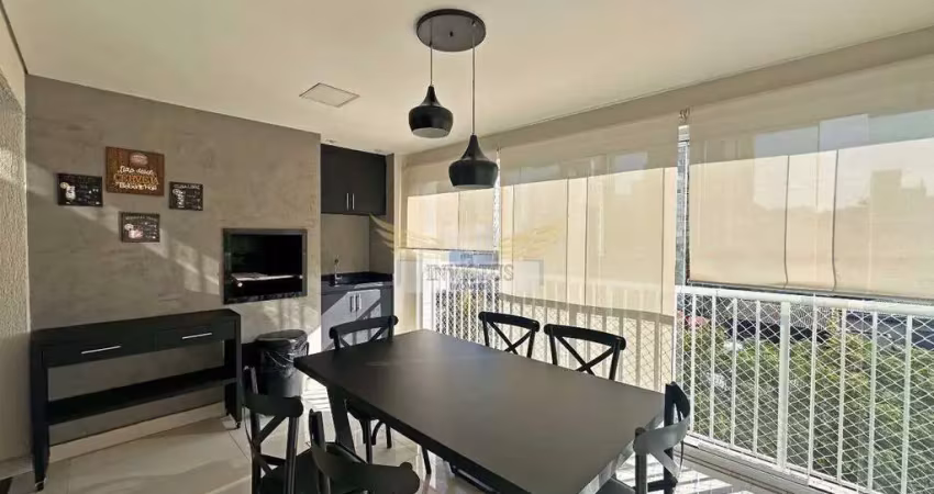 Apartamento com 3 quartos no condomínio weekend club para comprar, 124m² - campestre, santo andré/sp.