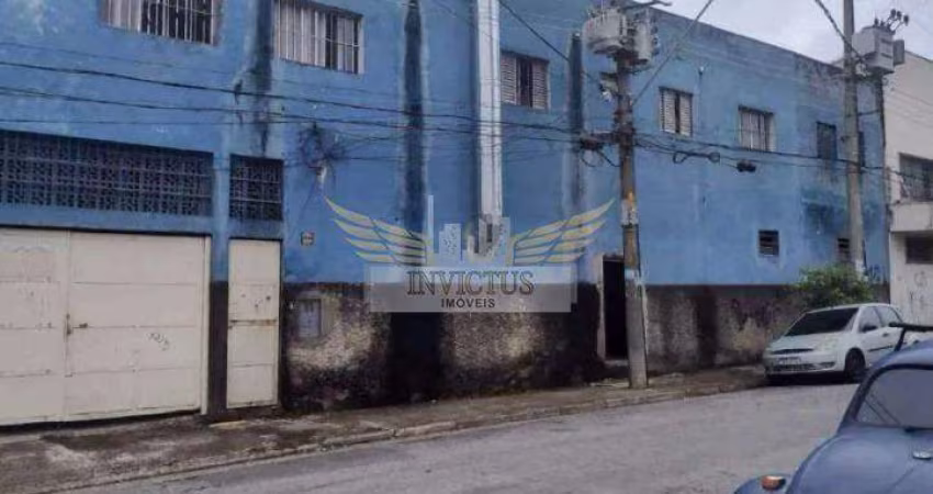 Galpão Comercial/Industrial para Comprar, 518m² - Casa Branca, Santo André/SP.