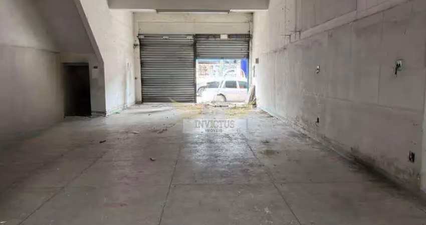 Salão comercial para alugar, 180m² - utinga, santo andré/sp.