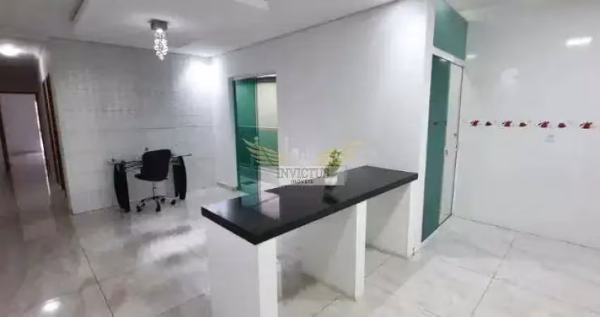 Sobrado com 2 Quartos para Alugar, 90m² - Campestre, Santo André/SP.