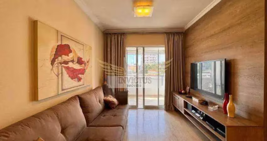 Apartamento com 3 Quartos para Comprar, 88m², Vila Bastos - Santo André/SP.