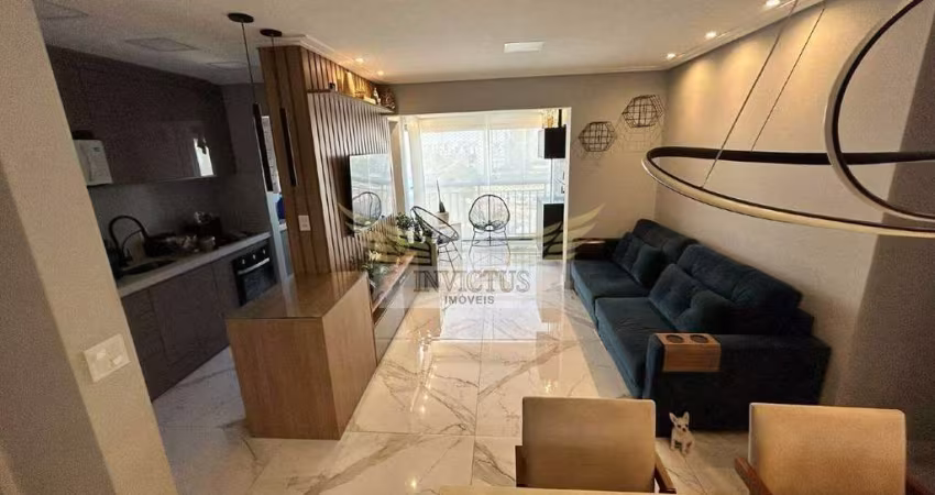 Apartamento com 2 Quartos no Condomínio Cidade Viva para Comprar, 70m² - Bairro Jardim, Santo André/SP.