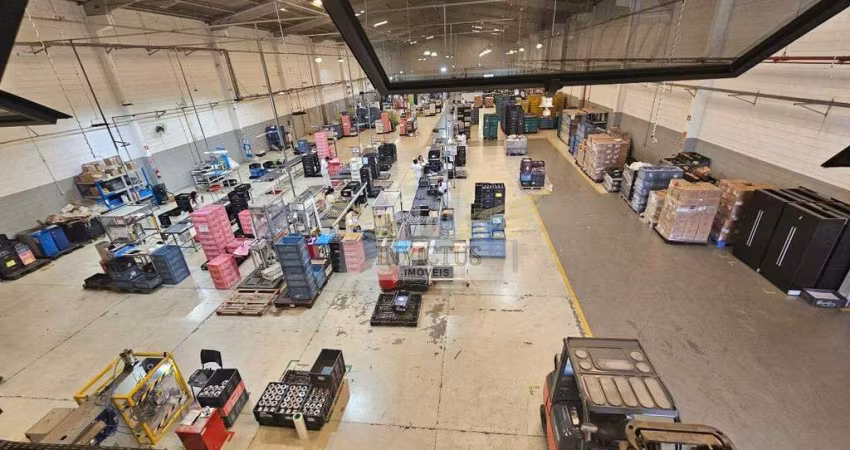 Galpão com Zoneamento Industrial ZUP 1 para Alugar, 2.200m² - Loteamento Coral, Mauá/SP.