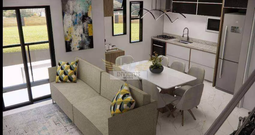 Sobrado com 2 Suítes para Comprar, 135m² - Vila Pinheirinho, Santo André/SP.