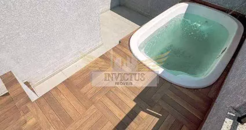 Sobrado em Condomínio Fechado com 2 Quartos para Comprar, 140m² - Campestre, Santo André/SP.