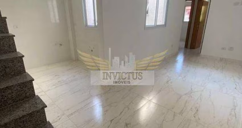 Cobertura sem Condomínio 2 Quartos para Comprar, 88m² - Vila Príncipe de Gales, Santo André/SP.