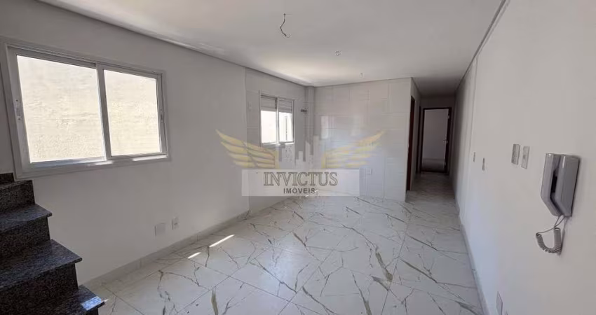 Cobertura sem Condomínio com 2 Quartos para Comprar, 99m² - Vila Alice, Santo André/SP.