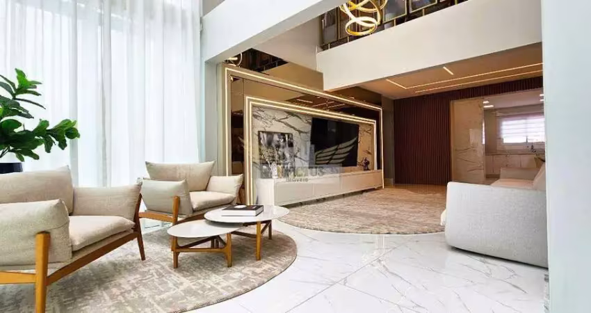 Duplex mobiliado com 3 quartos no condomínio vertice para comprar, 324m² - campestre, santo andré/sp.