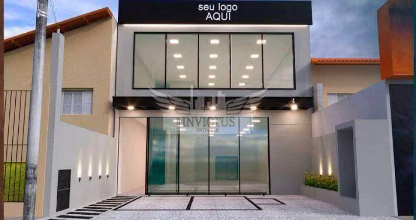 Prédio Comercial para Alugar, 300m² - Vila Bastos, Santo André/SP.